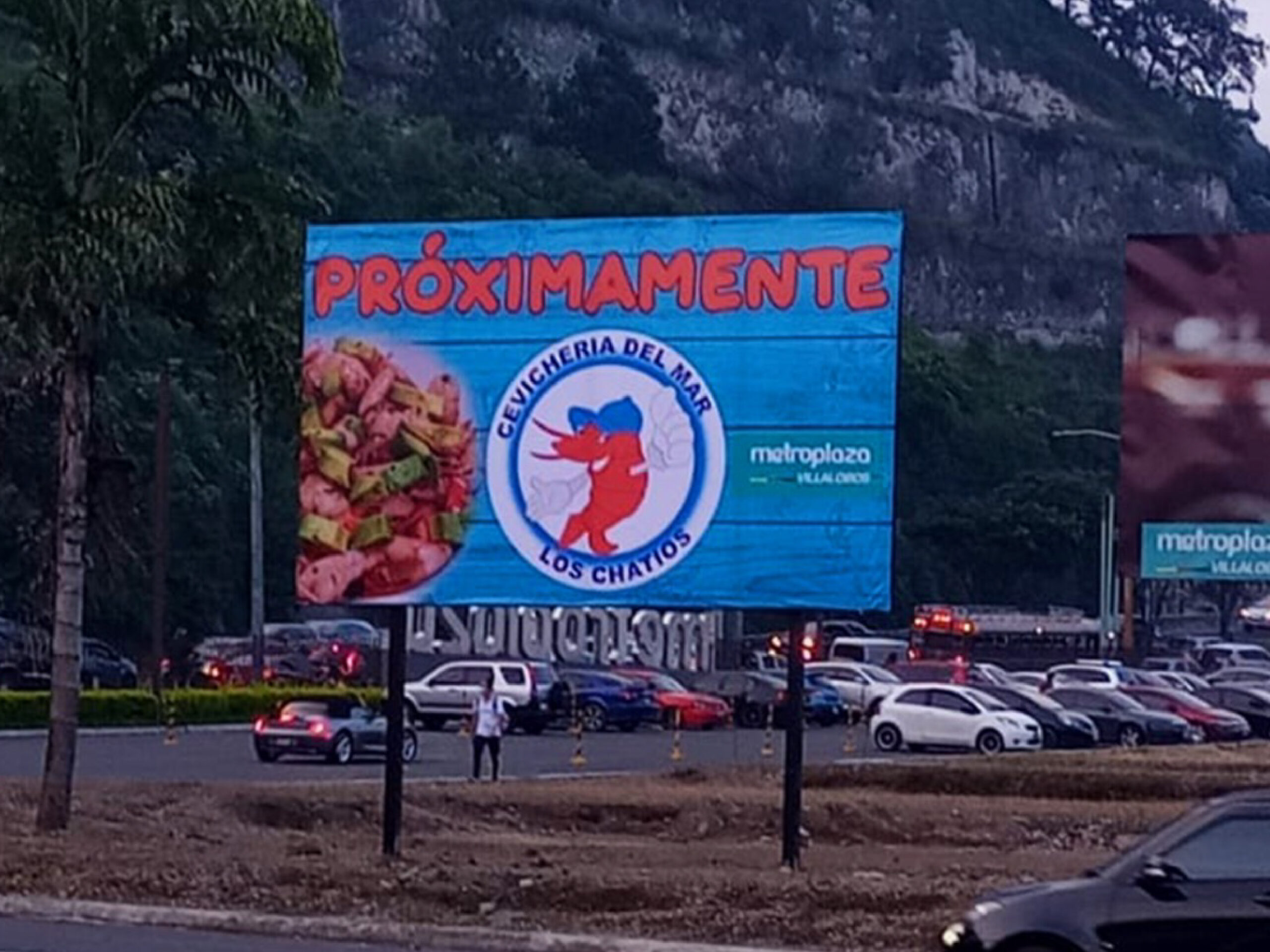 Valla Publicitaria / Cevicheria los Chatios